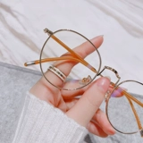 Золотой шелк круглый рама японская ретро анти -блюд -светильники анти -радиационные анти -радиационные усталости с плоским светом.