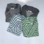 Áo choàng thân thiện với bé gái mùa xuân và mùa thu cotton dài tay áo choàng tắm nam mã vành đai dài cotton mỏng áo choàng ngủ nam