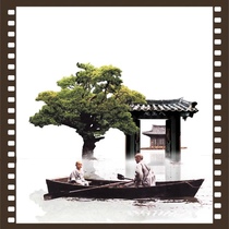 Spring summer autumn winter and spring. Spring goes and spring comes again. 2003 Korean movie super poster with Chinese subtitles.