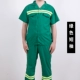 Nhân viên vệ sinh mùa hè overalls Cảnh quan mỏng overalls phù hợp với tay áo ngắn Quần áo bảo trì đường màu cam shop quần áo nam