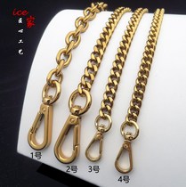 Tea gold bag chain single buy bag bag with metal chain single shoulder diagonal chain