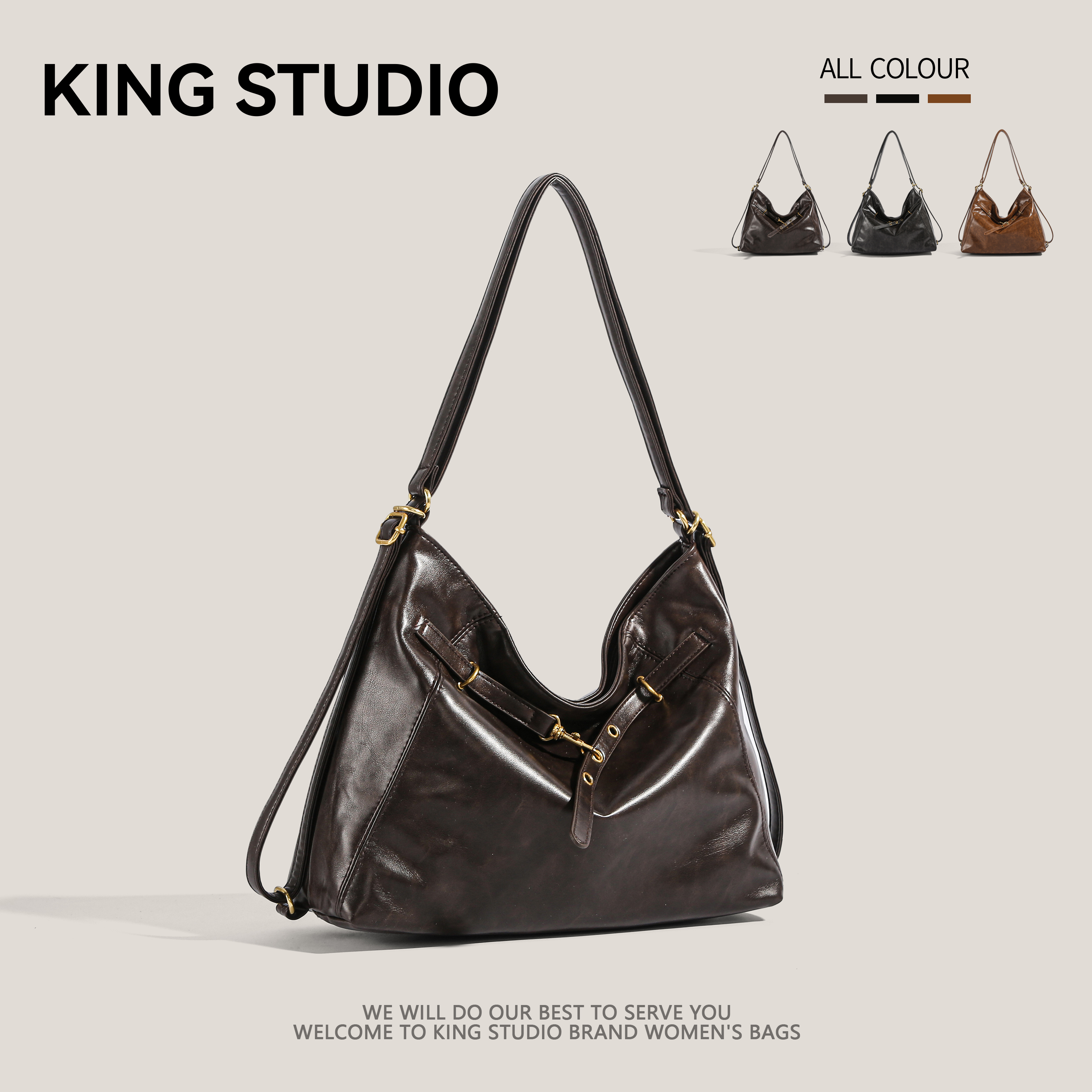 Осенне-зимний женский рюкзак в стиле ретро Maillard, новинка 2025 года, модная сумка-тоут для поездок на работу, повседневный рюкзак большой емкости