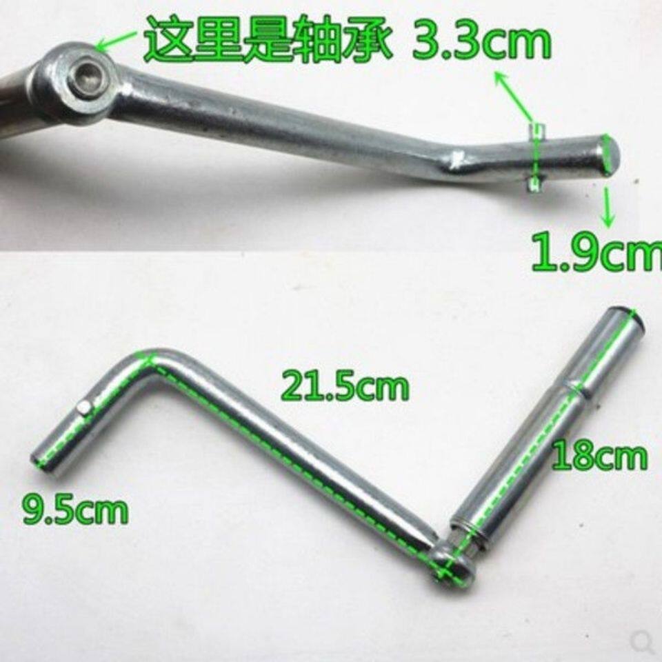 Small four-wheel regular hair diesel engine accessories extended shake handle shake hand start handle shake handle fire stick