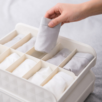 Yinghong underwear storage box household covered underwear box plastic bra socks storage box