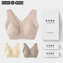 2021 lingerie for womens thin summer No steel ring No size No size Large breasted with small cool wind vest type sports bra hood