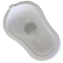 Simple toilet decoration site temporary urinal urinal plastic with lid anti-odor squatting toilet squat toilet