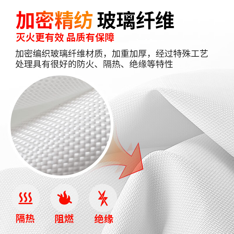 🔥硅胶涂层灭火毯：家庭必备的消防神器，守护你的安全防线！🔥