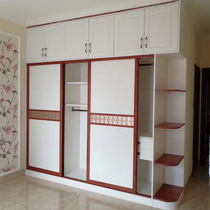 Hainan Province Customized cloakroom Custom wardrobe moving door Sliding Door tatami Tatami Wine Cabinet Shoes Cabinet Full House Custom