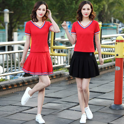 苏尼达2018广场舞服装新款套装运动套装短袖