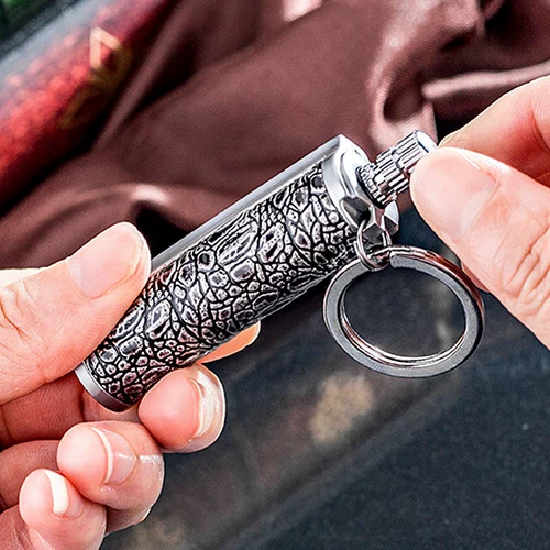 Водонепроницаемая креативная маленькая дорожная медная зажигалка на керосине