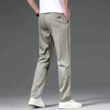Приталенные повседневные брюки, мужские летние штаны, пиджак классического кроя, свободный прямой крой