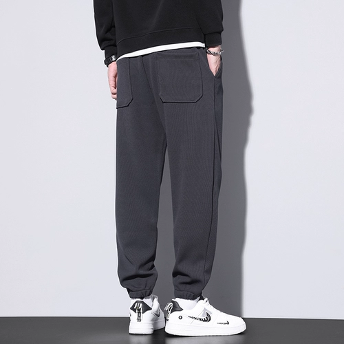 Мужские осенние спортивные весенние универсальные летние тонкие штаны для отдыха, тренд сезона, оверсайз