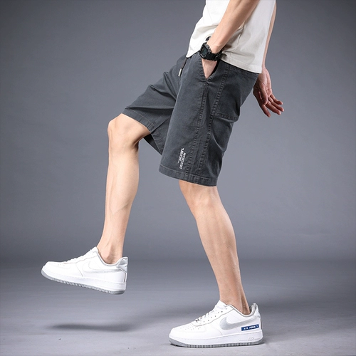 Черные шелковые тонкие эластичные спортивные шорты для отдыха, быстросохнущие пляжные штаны, свободный крой