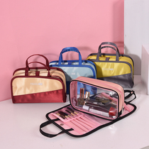 Cosmetic bag female small portable travel large-capacity net celebrity ins wind super fire wash bag cosmetics storage bag box