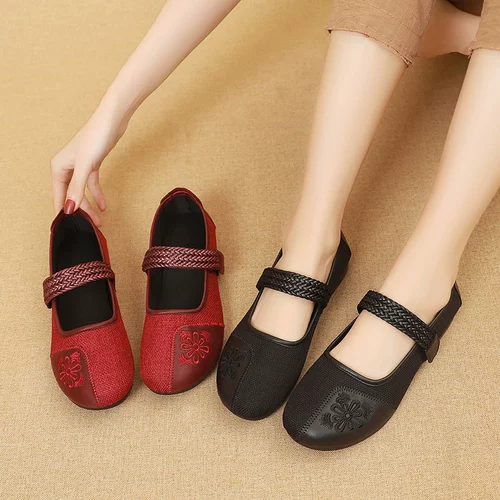 Комфортная обувь, модные туфли для матери, для среднего возраста, мягкая подошва