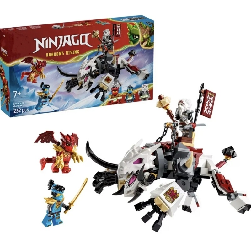 Ninjago Series 71863 Zirwa's Ape Dragon Beast Boys' Building Block Toy Birthday Gift Ninjago Series 71863 Zirwa's Ape Dragon Beast Boys' Building Block Toy Birthday Gift