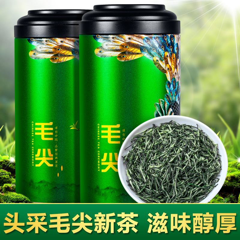 Wang Xiongfeng Maojian Green Tea 2021 New Tea Premium Bud Tea Bulk Gift box 500g