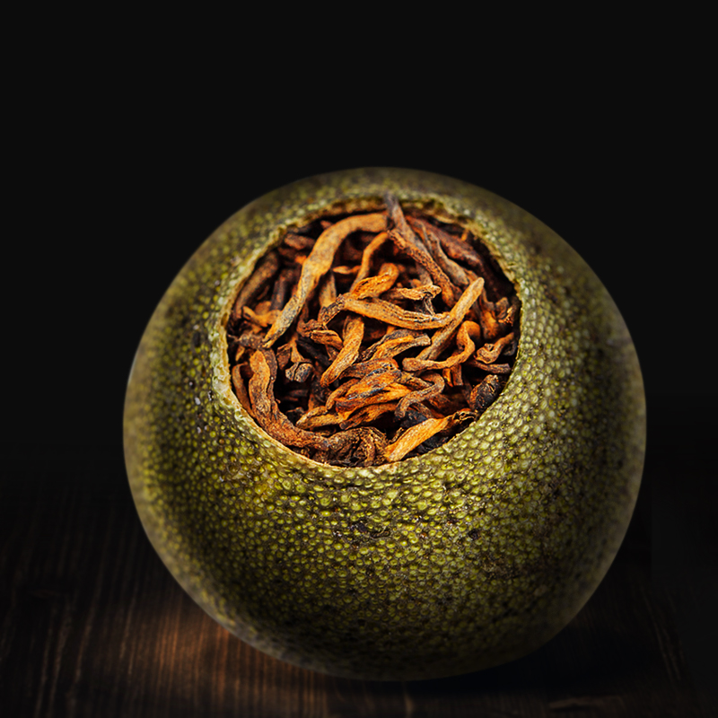 Wang's Xiongfeng New Will Little Qingman'er Pu'er Tea Grade Palace Pu'er Tea Cooked Tea Dried Orange Peel Mandarin Putea Leaves 500g