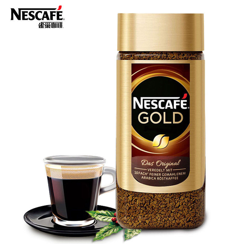 Nestle Gold Medal Swiss Imports Freeze-dried American Coffee Black Coffee Pure Coffee Powder 100g No Sugar Add