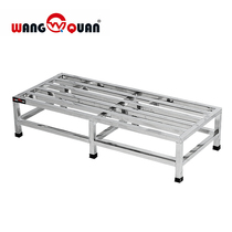 Stainless steel rice noodle rack storage rack storage rack school unit canteen hotel restaurant rice flour shelf