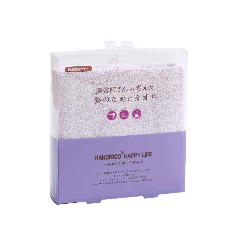 The quick-drying towel for washing hair does not lose water. Japan's big dry hair towel.