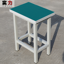 Anti-static work stool Small square stool Clothing factory electronic factory assembly line operation stool Super load-bearing reinforced type