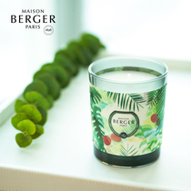 Berg family imported scented candles from France Soy smoke-free scented candles Gift box Fruity air purification gift