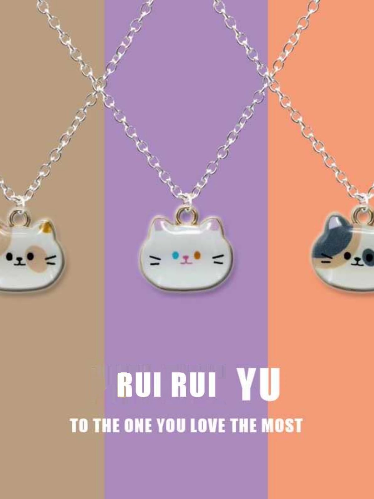 Cute Cat Necklace for Women ins Niche Design High-End Clavicle Chain 2024 New Versatile Gift for Best Friends