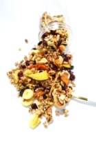 Vegan granola fruit oatmeal (full hundred) ancient cake