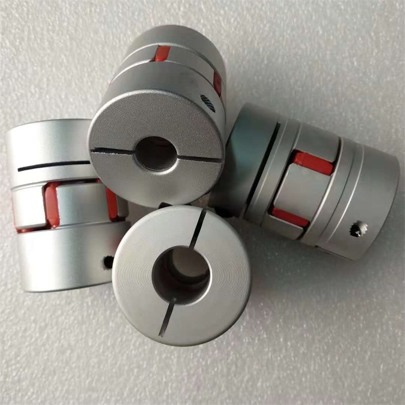 Manufacturers sell servo motor coupling plum blossom elastic coupling aluminum alloy stepper motor coupling