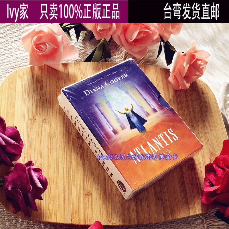 Spot Atlantis Cards Atlantis Oracle Cards English Original Import