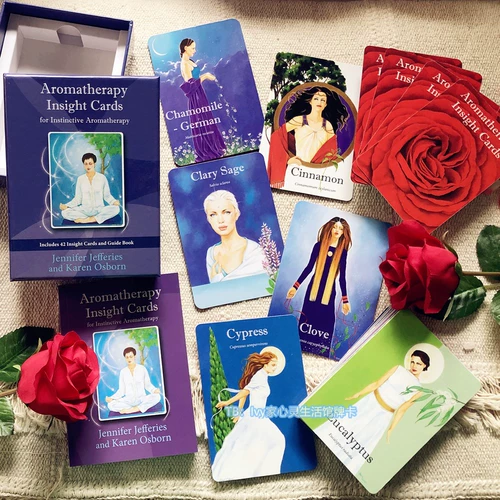 Spot Essight Oil Insight Card Aromatherapy Insight Cards Ароматерапевтические карты Тайвань 56