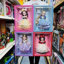 Princess Roofiya Delicate Doll Joints Movable Fashion Changing Dress Shoes Wedding Dresses Girl Doll Toys