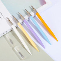 Carving pen childrens handbook childrens student high-value utility knife handmade sticker cutting knife express delivery knife