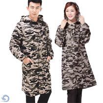 Auto repair camouflage uniforms handling overalls mens thin coats hooded long blue coats dirt-resistant