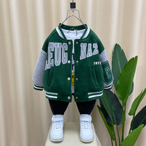 Boy Clothing Boy Coats Spring Autumn Money 2022 New Childrens Spring Clothing CUHK Child Spring Jacket Boy Han Edition Tide