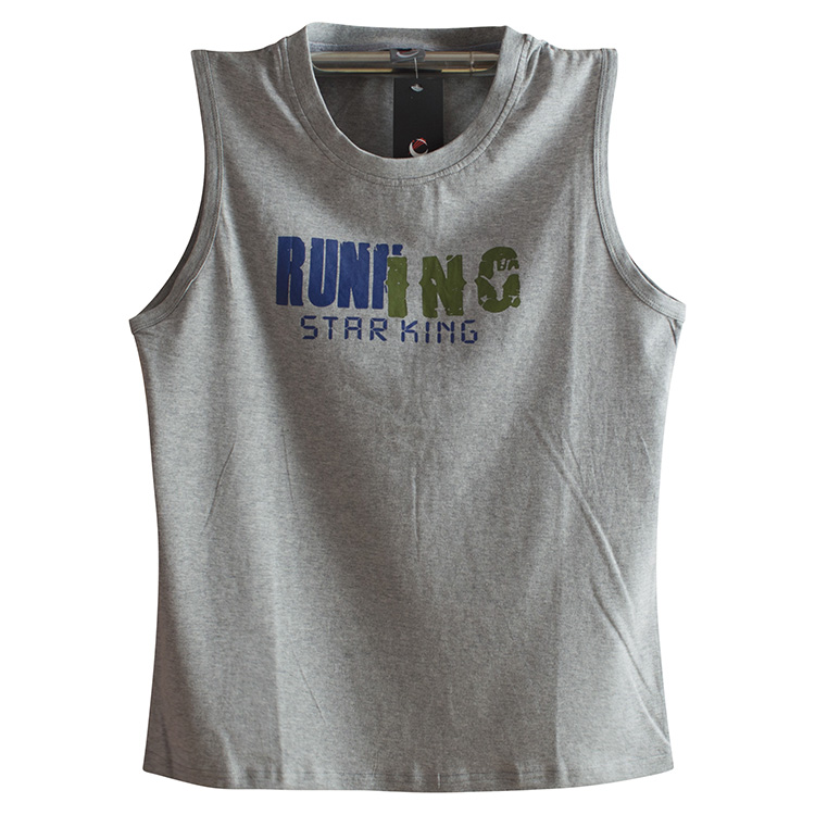 Mùa hè nam vest thủy triều nam sinh viên không tay áo thun thanh niên áo vest cotton cotton thấm mồ hôi - Áo vest cotton áo thun coolmate