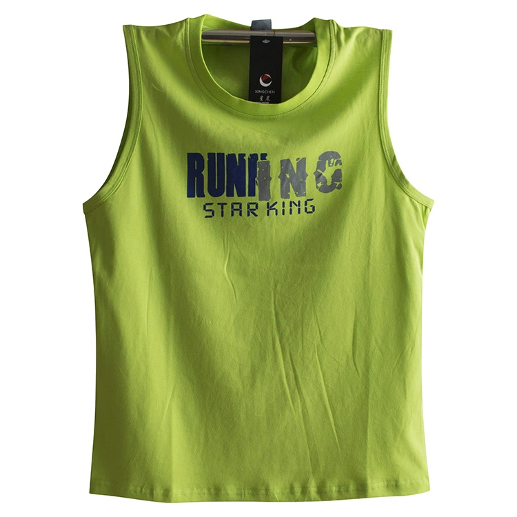 Mùa hè nam vest thủy triều nam sinh viên không tay áo thun thanh niên áo vest cotton cotton thấm mồ hôi - Áo vest cotton áo thun nam cotton
