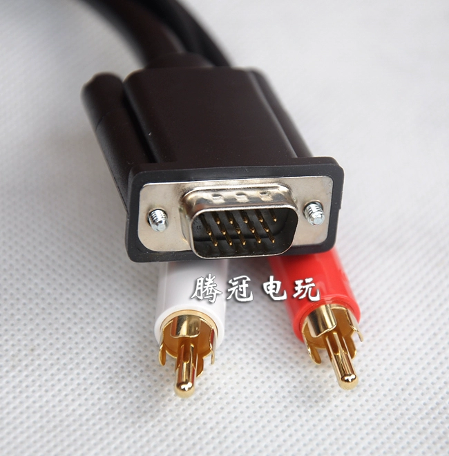 Dòng xbox360 vga gốc xbox360 đến vga line hỗ trợ 1080p mà không bị bóng ma - XBOX kết hợp tay cầm chơi game ps4