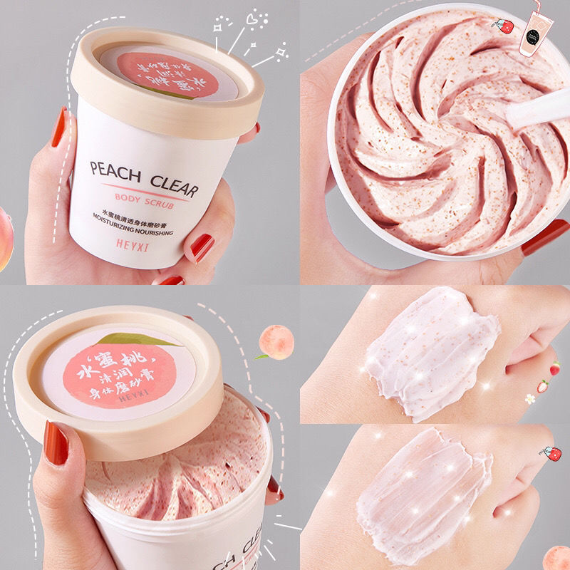 Rub mud treasure Rub bath mud Full body deep cleansing Peach body scrub Exfoliate chicken skin Full body exfoliation