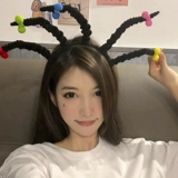 Бибиг продуктовый магазин Little Red Book Little Witch Mona Hoop Net Red Photo Prop