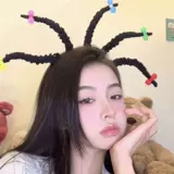 Бибиг продуктовый магазин Little Red Book Little Witch Mona Hoop Net Red Photo Prop