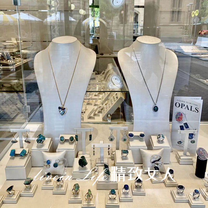 Australian Boutique Opal Opal ring Necklace Pendant Bare stone