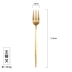 Golden Fork Spoon Set Steak Dao Fork Chopsticks Spoon Four-dao Fork Fork Bộ thực phẩm phương Tây Bộ dao kéo - Đồ ăn tối