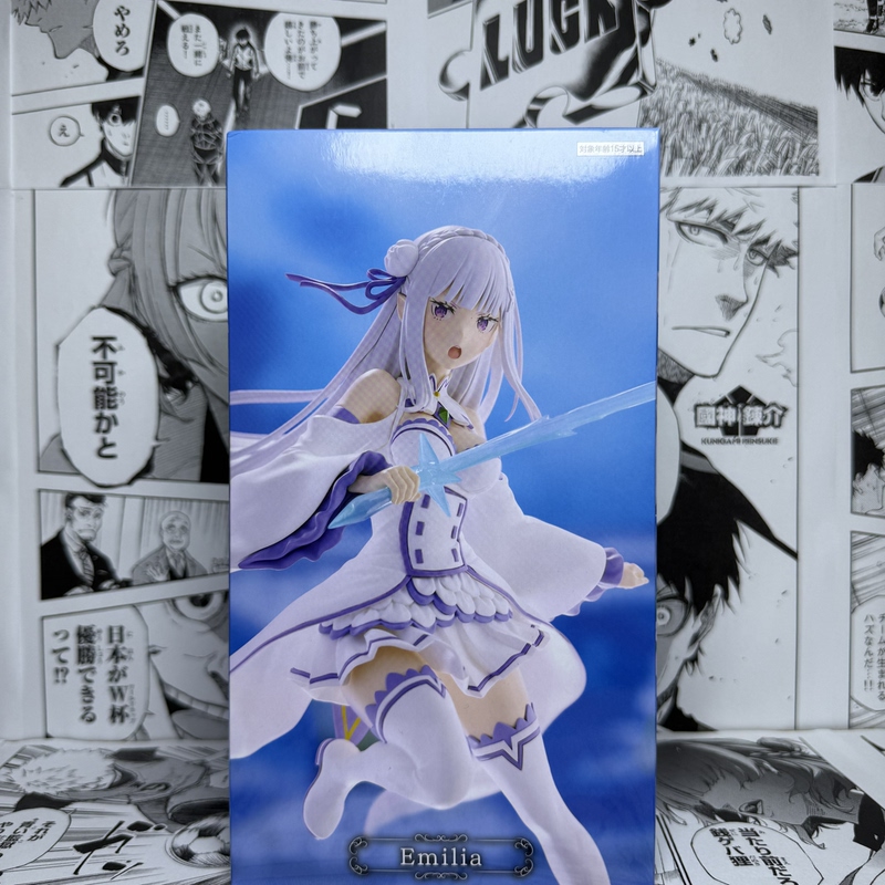 Japanese Version in Stock Re:Life in a Different World from Zero Emilia Furyu Figure