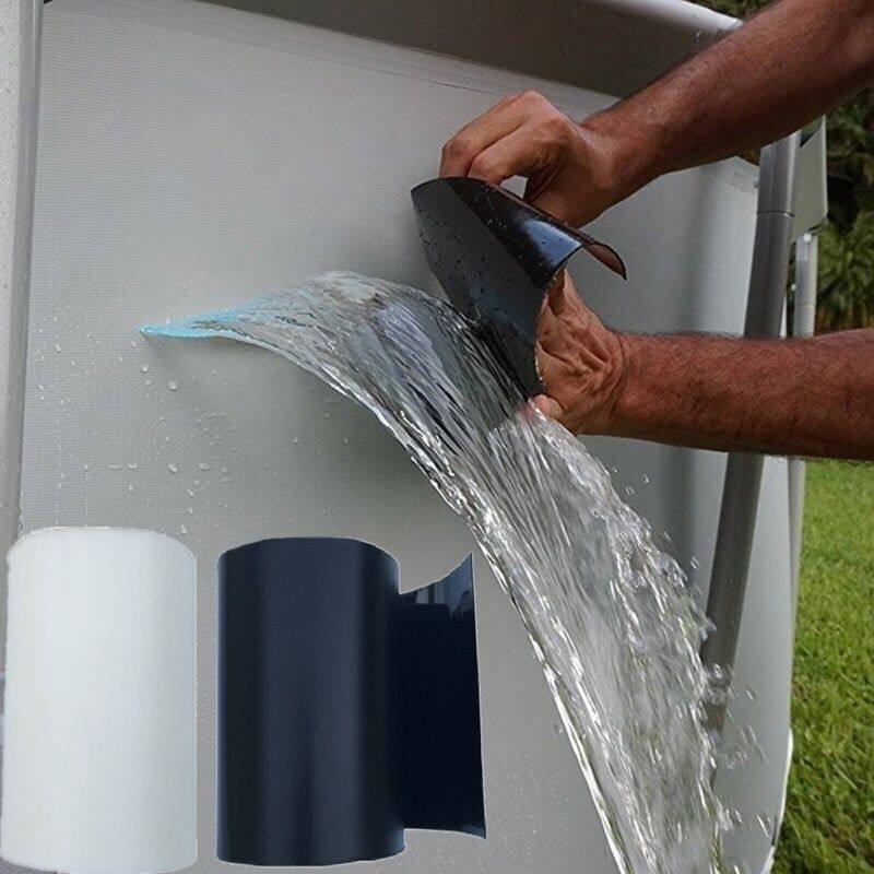 Leak-filling artifact Kitchen and bathroom sewer pipe waterproof tape plugging strong adhesive cloth High viscosity water stop adhesive seal strip