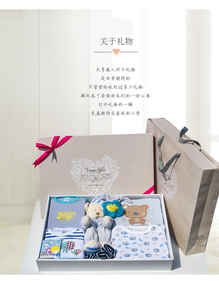 Coffret cadeau pour nouveau-né - Vêtements + Fournitures - Ref 1951955 Image 7