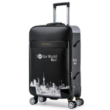 Мужская вместительная и большая тележка для школьников, тканевый водонепроницаемый чемодан, 28 дюймов, 26 дюймов, 24 дюймов