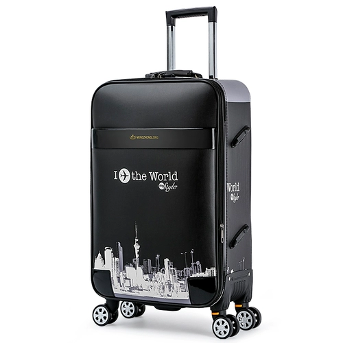 Мужская вместительная и большая тележка для школьников, тканевый водонепроницаемый чемодан, 28 дюймов, 26 дюймов, 24 дюймов