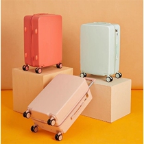 Candy color luggage female student Korean hipster universal wheel trolley case male suitcase password box boarding case